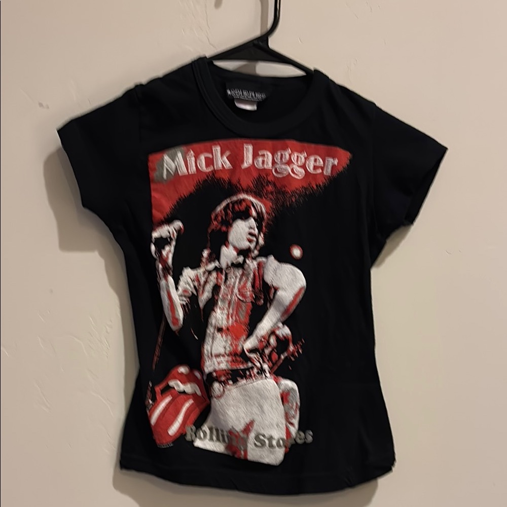 Kids Black Rolling Stones T-Shirt